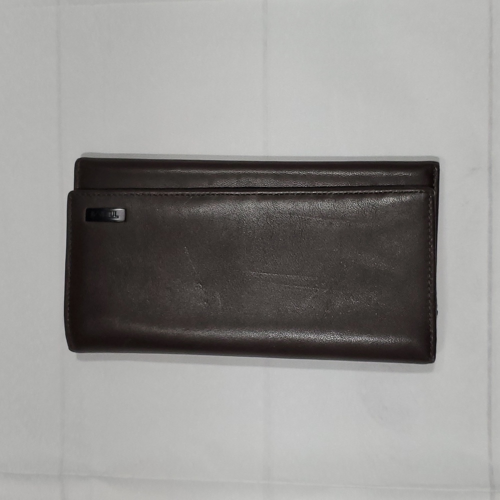 Tumi Buttery Soft Brown Leather Wallet